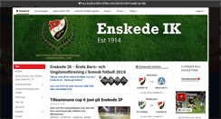 Desktop Screenshot of enskedeik.nu